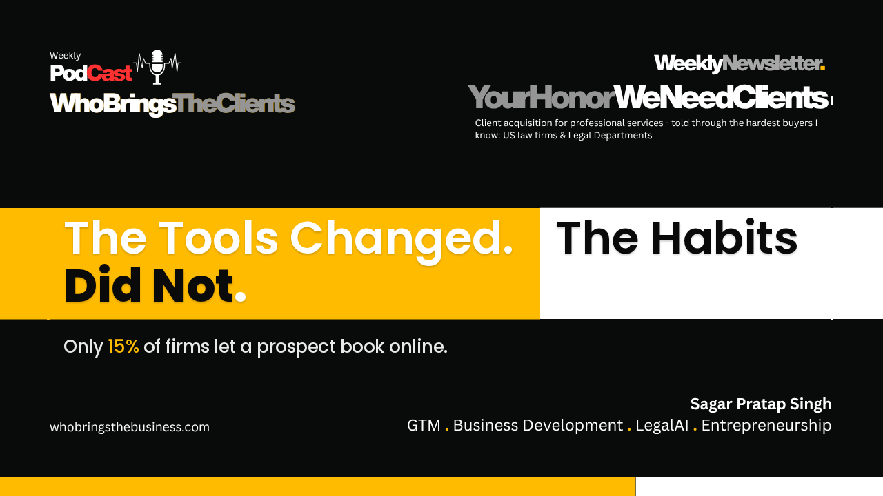 Cover image for the newsletter issue: What the ABA's 2023 Marketing TechReport Still Tells Us