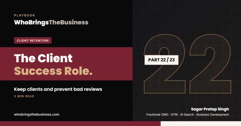 Playbook cover: The Client Success Role: How Law Firms Keep Clients and Prevent Bad Reviews