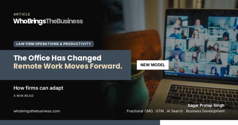 Article cover: Remote Working: A Way Forward, 4 min read