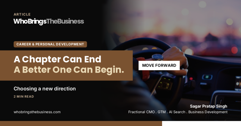 Article cover: Time to Move On!, 2 min read
